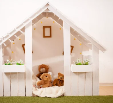 cabane jardin enfant