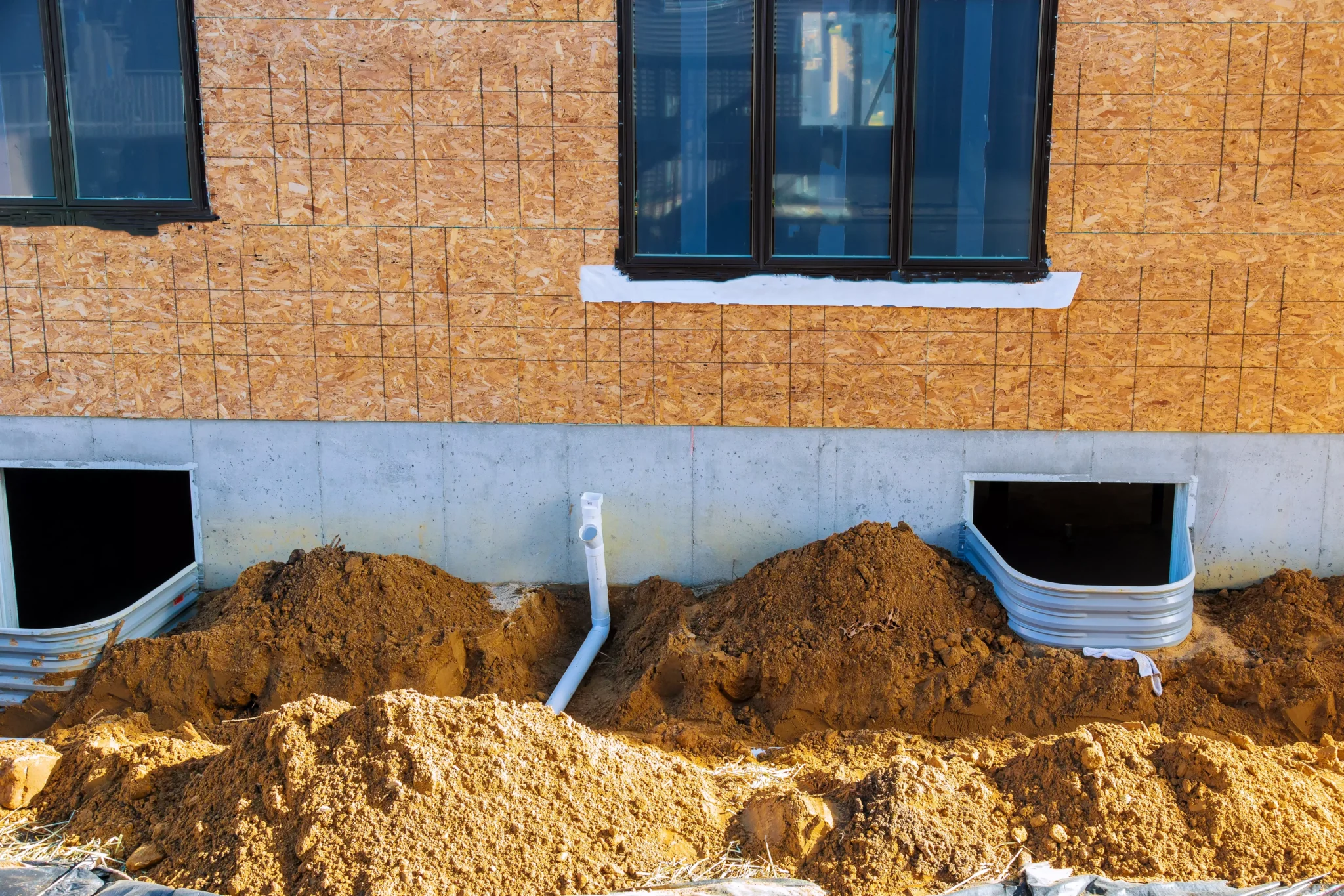 Travaux assainissement maison