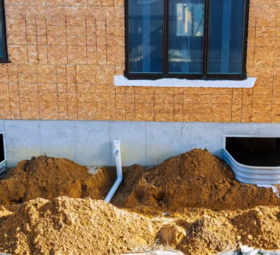Travaux assainissement maison
