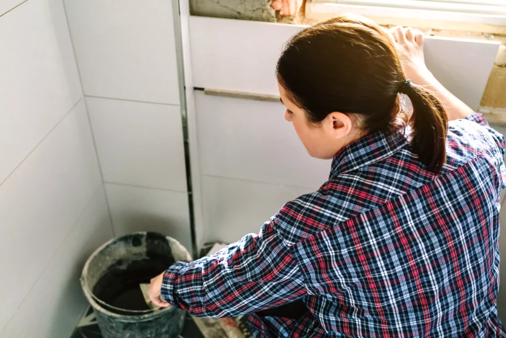 Peinture joint carrelage