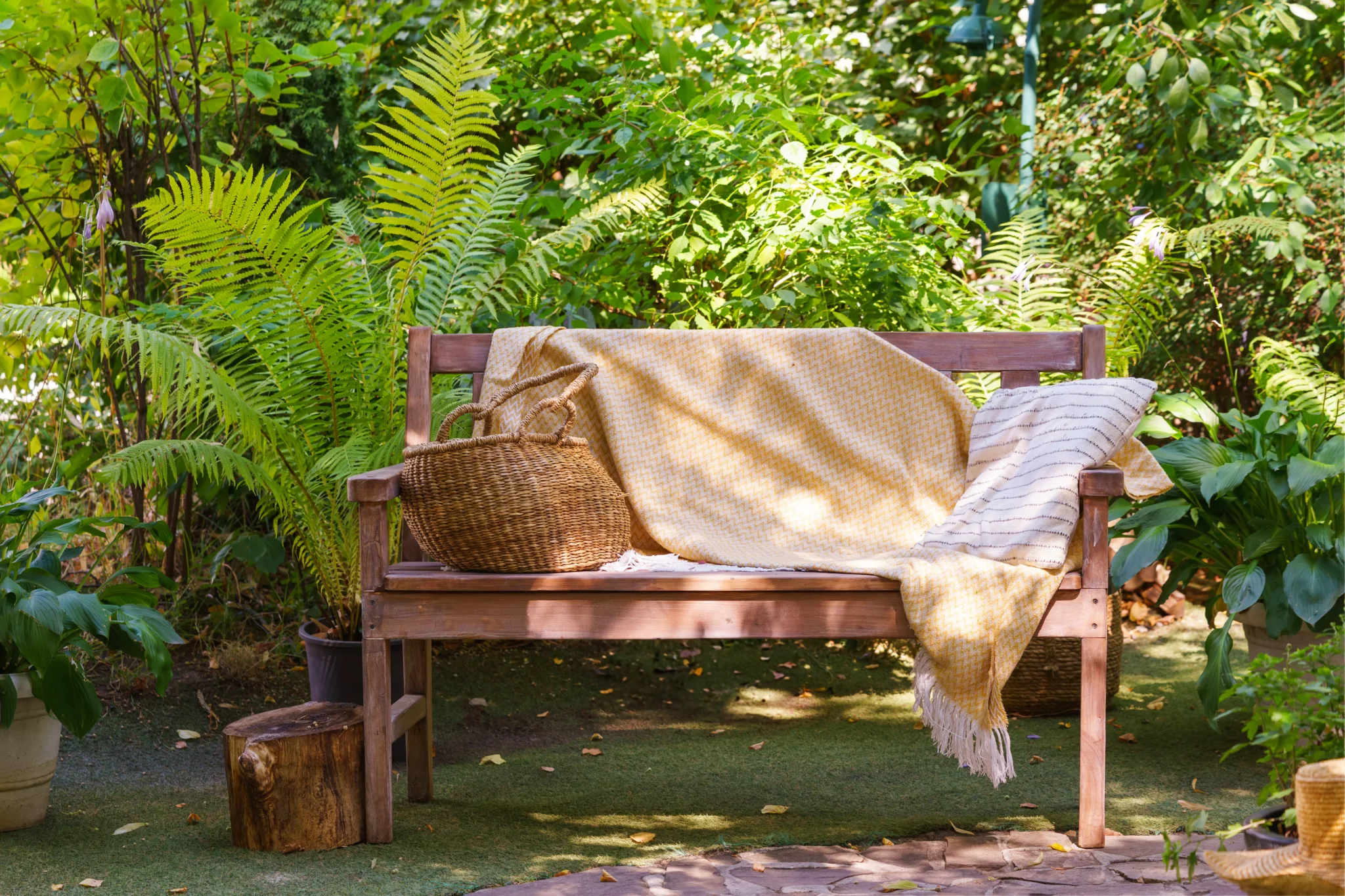 banc de jardin