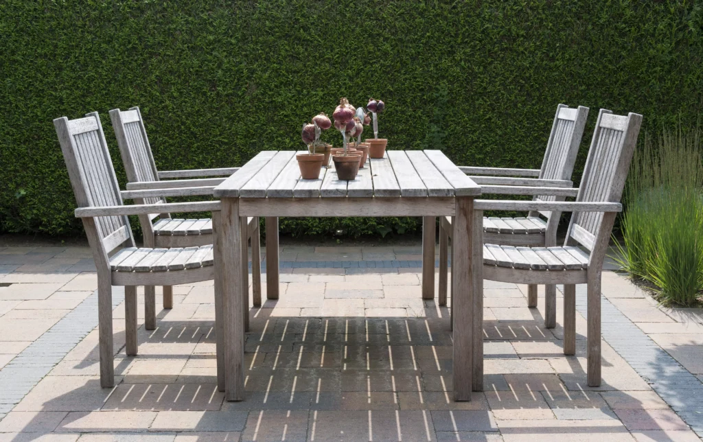 salon de jardin bois