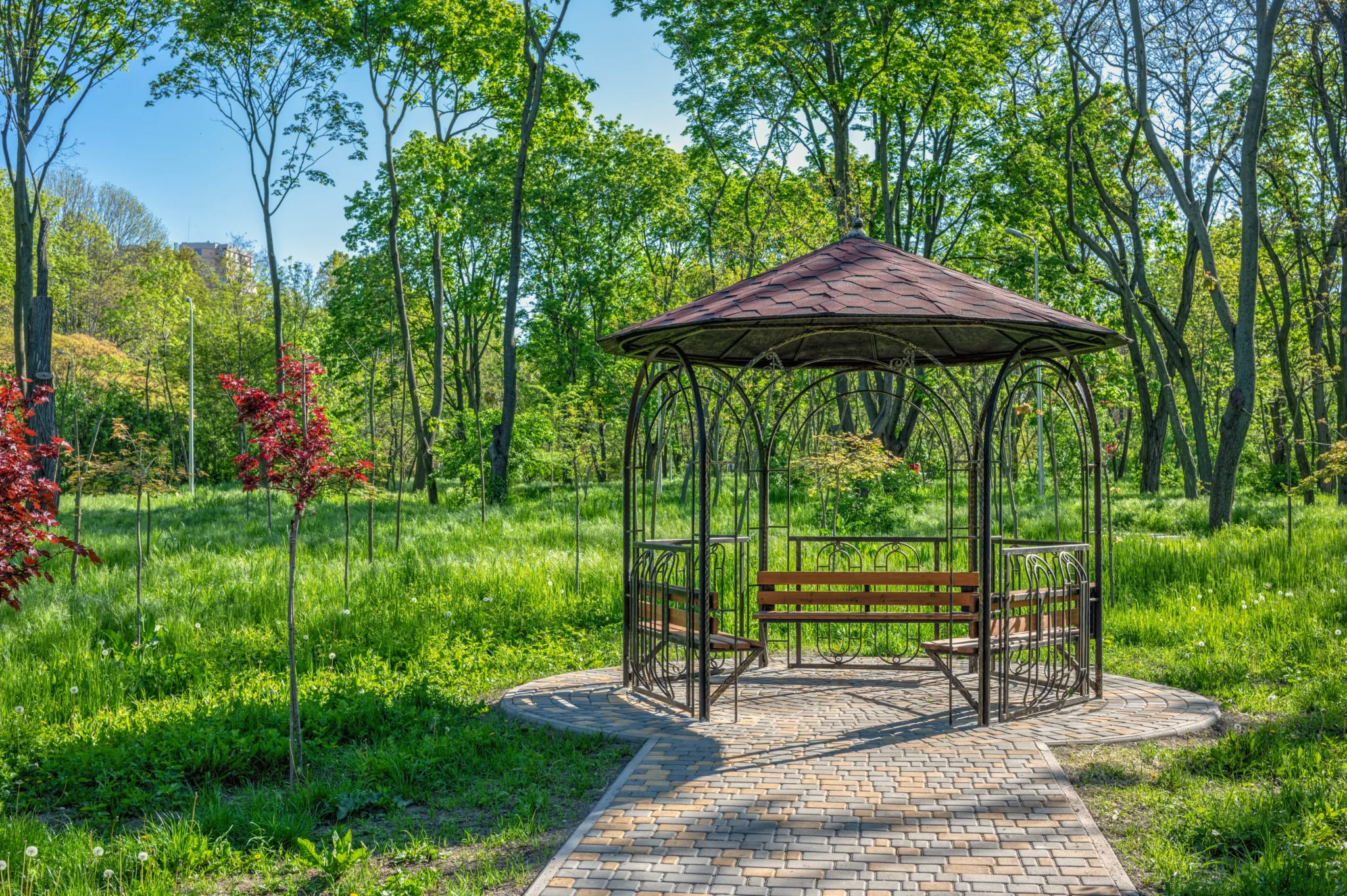 gloriette de jardin