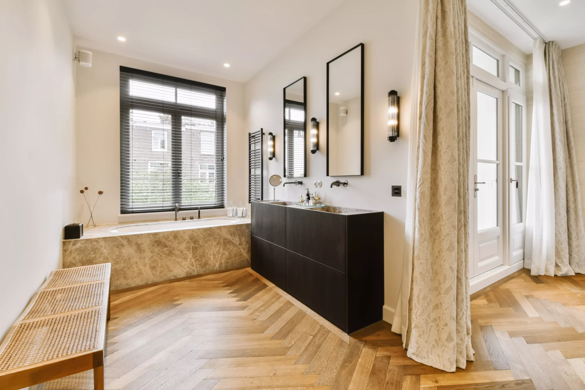 parquet de salle de bain