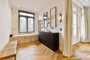 parquet de salle de bain