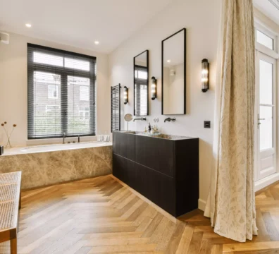 parquet de salle de bain