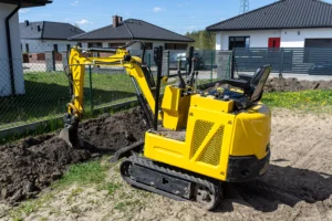 mini engin de chantier