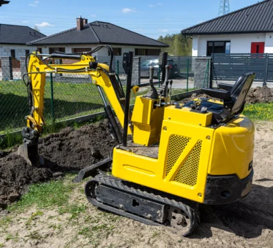 mini engin de chantier