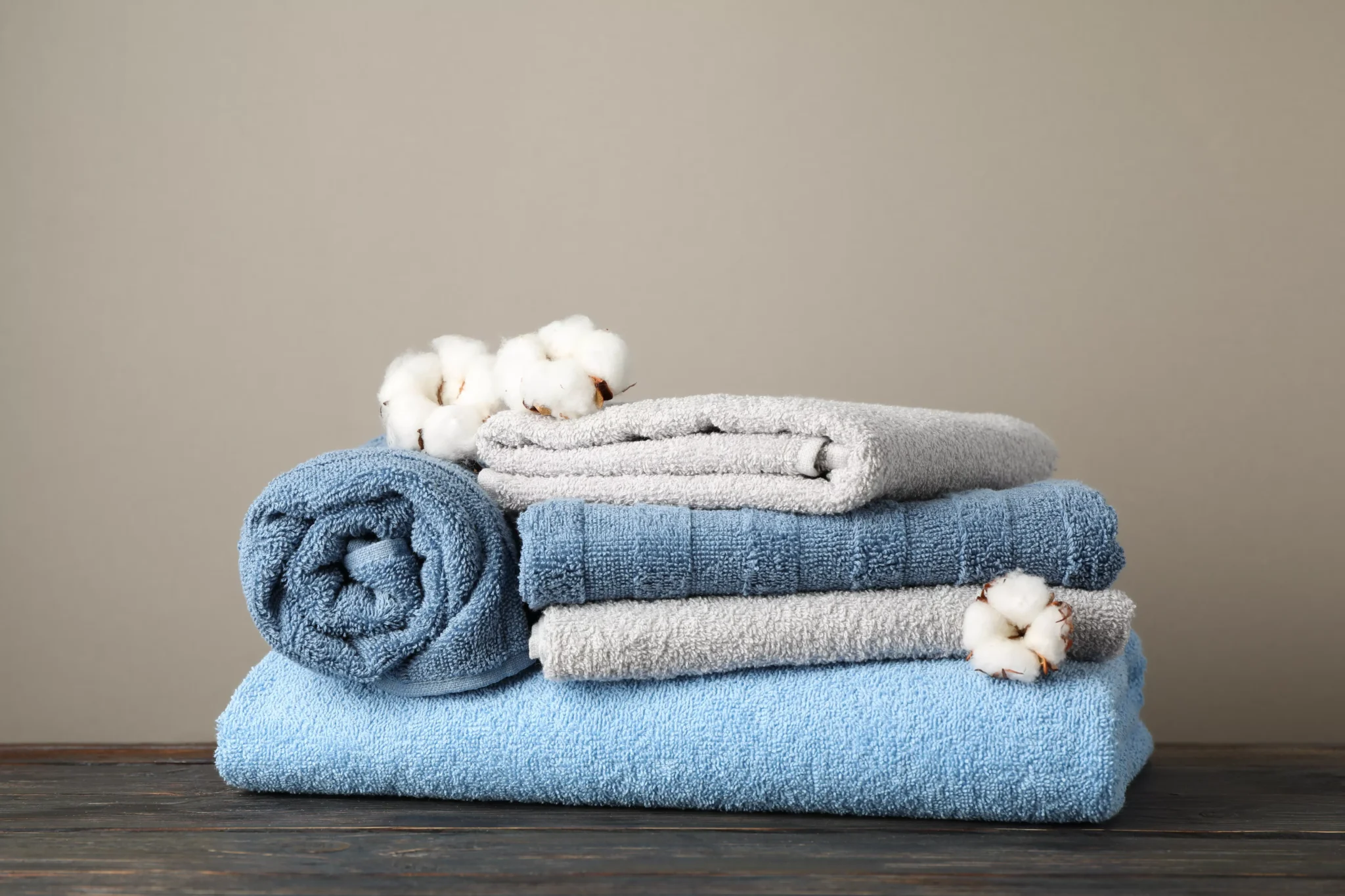 linge de bain brodé