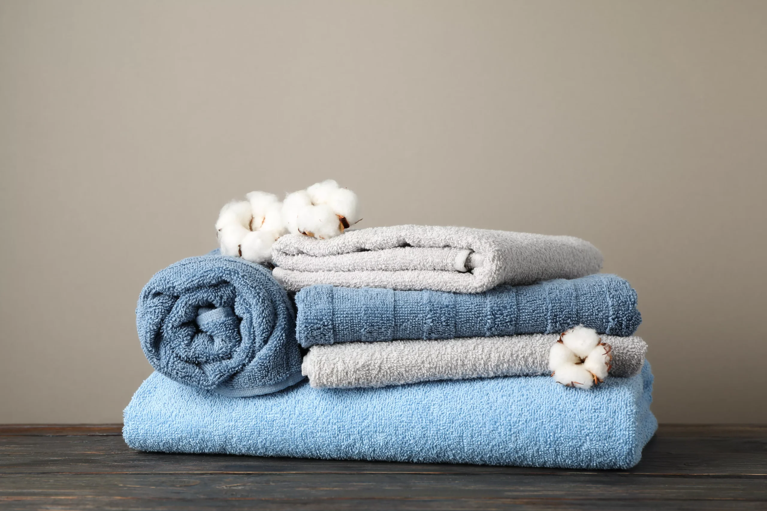 linge de bain brodé