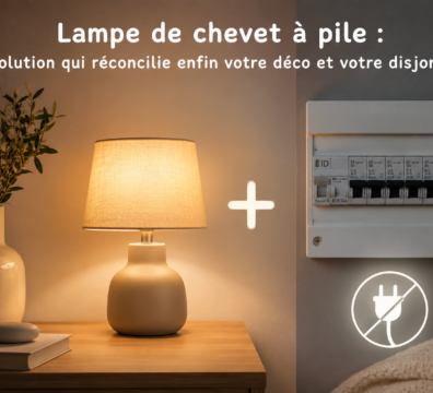 Lampe de chevet à pile : la solution qui réconcilie enfin votre déco et votre disjoncteur