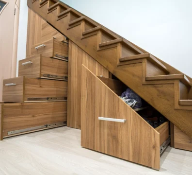 aménager sous un escalier