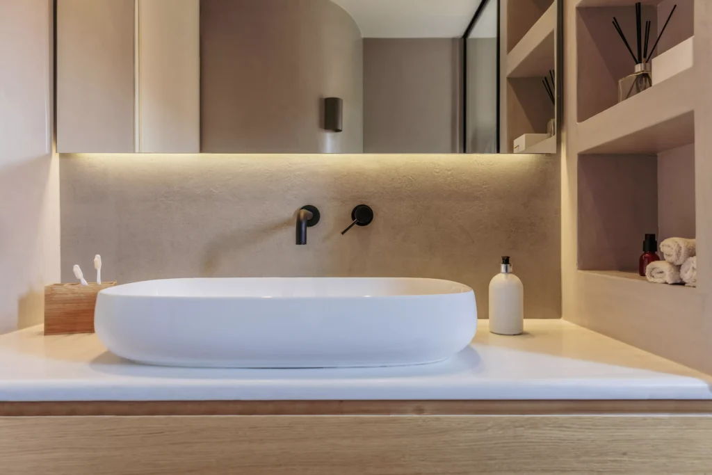 miroir de salle de bain led
